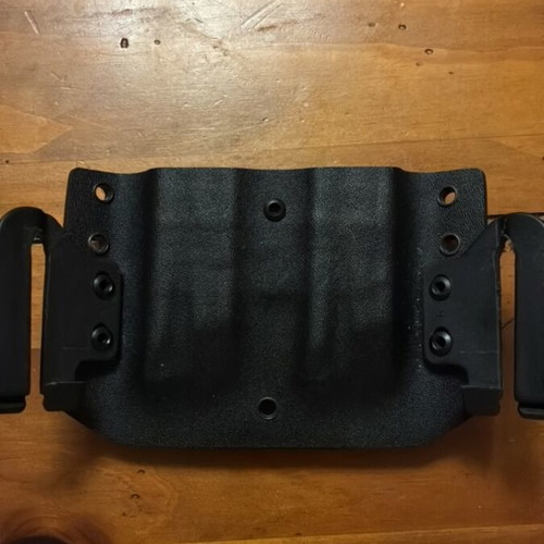 Double Open Type Magazine Holster made of Kydex like new