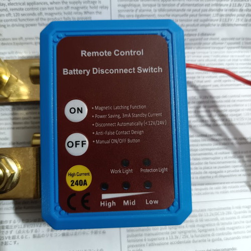 Electric Kill Switch with Remote Controls for 12V Vehicles new