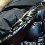 Ativo αδιάβροχο φουσκωτό μπουφάν για αγόρι 10-12 ετών σαν καινούργιο, μαύρο και ασημί