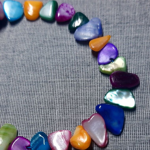 Jane bracelet with natural stones and 925 silver, colorful, handmade, new