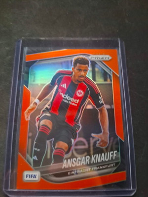 Ansgar Knauff 2025-26 Panini Prizm FIFA Orange Base card like new