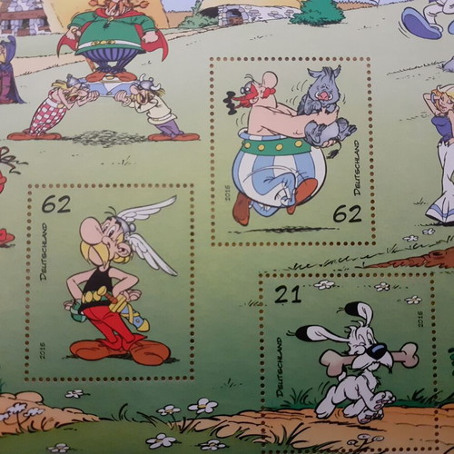 Φεγιέ Γαλατικό Χωριό Asterix & Obelix block 80 καινούργιο (2015) Deutschland
