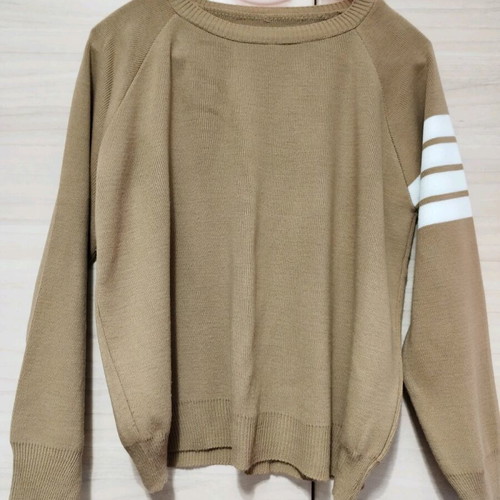 Wool set used, tab color with white stripes