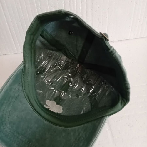 Panathinaikos green jockey cap new with embroidered clover