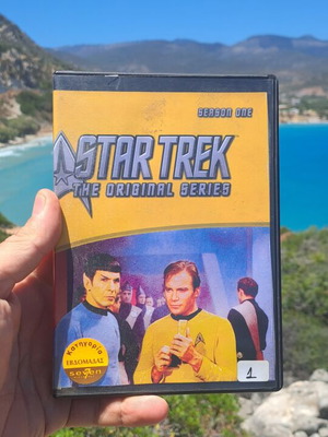 Star Trek Season 1 DVD μεταχειρισμένο, αυθεντική σειρά με υπότιτλους