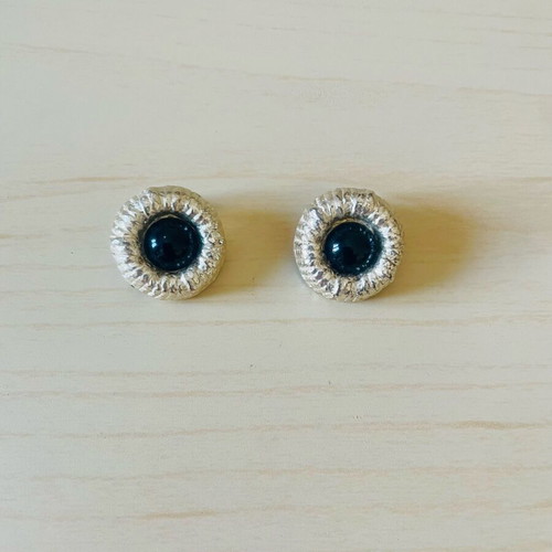 Vintage earrings like new, blue
