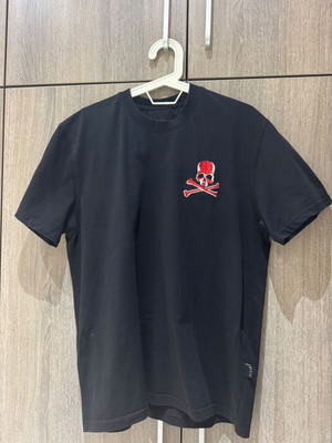 Philipp Plein T shirt like new, men's medium, black