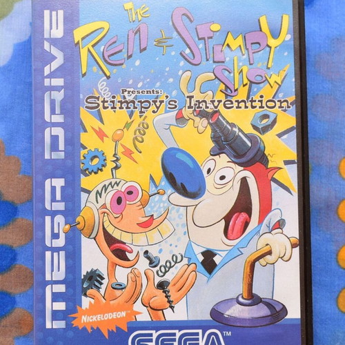 The Ren & Stimpy Show Presents: Stimpy's Invention Sega Mega Drive game like new
