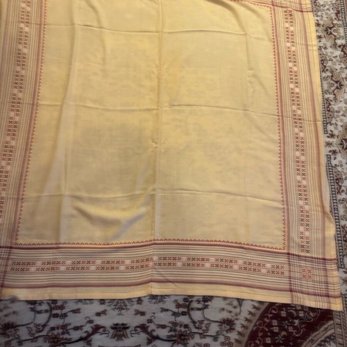 Handmade tablecloth fully hand-embroidered new beige