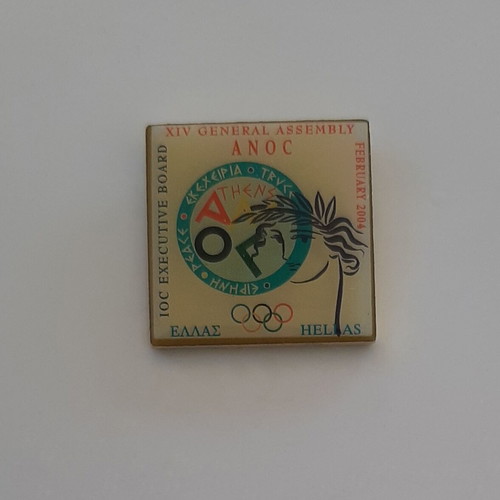 Athina 2004 Olympic Games IOC ANOC XIV General Assembly pin like new