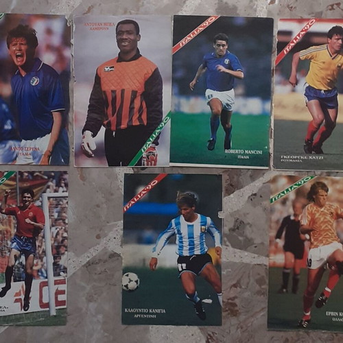 Blek Italia '90 World Cup retro posters and clippings collection