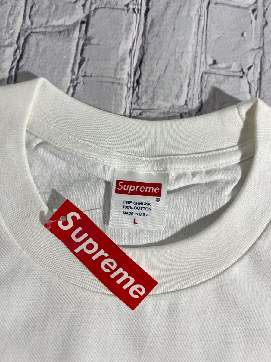 Supreme Smoke Tee new, size M, L, white - € 48,00 - Vendora.cy