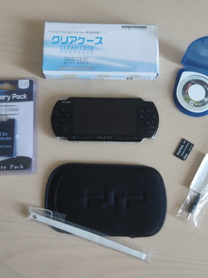 Sony PlayStation Portable PSP 3004 bundle with accessories