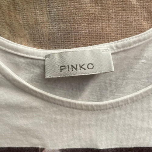 Pinko kids t-shirt white with Marilyn Monroe print and strass, used