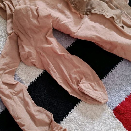 Caramel XL tights new, beige