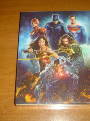 Justice League Blu-Ray καινούργιο με double lenticular steelbook