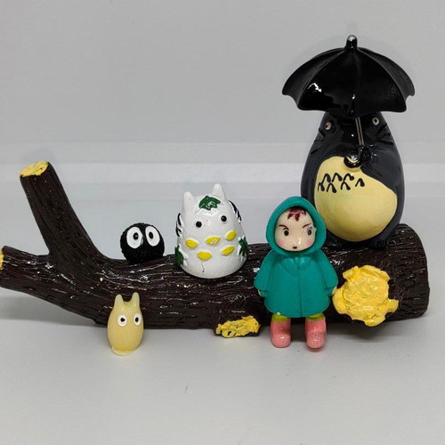 My Neighbor Totoro collectible figures set like new