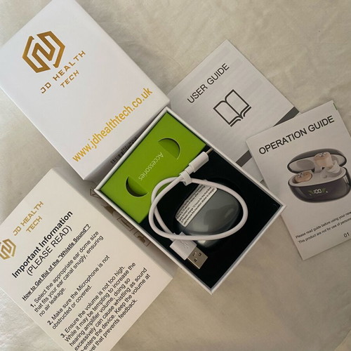 JD Health Tech hearing amplifier brand new