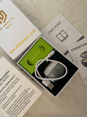 JD Health Tech hearing amplifier brand new