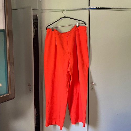 Collusion πορτοκαλί office pants plus size καινούργιο, μέγεθος UK20