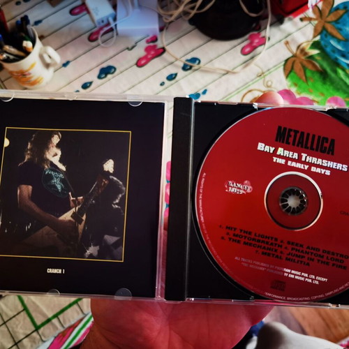 Metallica Bay Area Thrasher CD new, live metal
