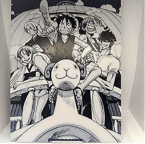 Luffy First Crew One Piece poster