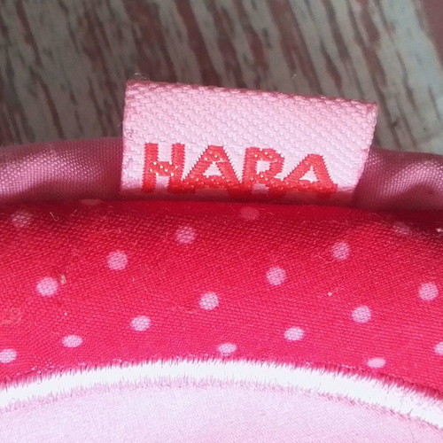 Children's hand bag frog Haba used