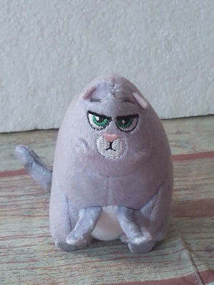 Grey Cat plush figure McDonald's Secret Life of Pets Chloe like new