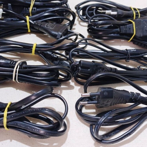 Power Cables 220V Pack of 10, Various Lengths, Like New