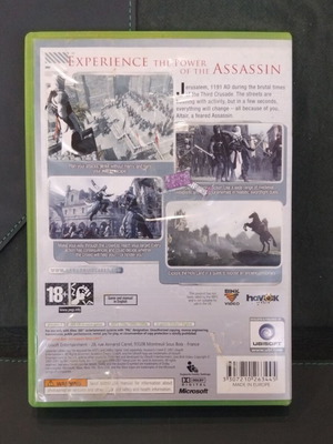 Assassin's Creed Xbox 360 παιχνίδι μεταχειρισμένο, σε μετρια κατάσταση