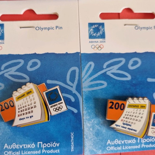 Athens 2004 Olympic pins set of 15 authentic lapel pins
