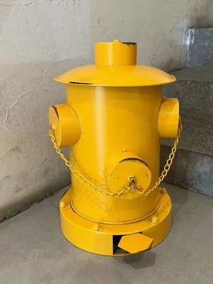 Πυροσβεστική φωλιά κάδος κίτρινη 40x28cm καινούργια