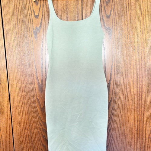 Zara midi khaki dress new, size M