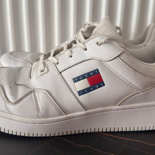 Tommy men's sneakers used, size 46, white