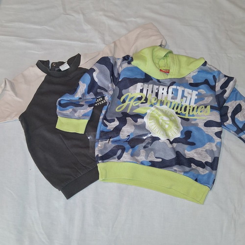 Baby sweatshirts winter used, 1-2 years old