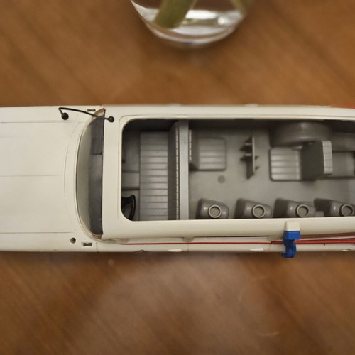 Ghostbusters Ecto-1 Playmobil μεταχειρισμένο αυτοκίνητο, λείπει εξοπλισμός οροφής και πόρτες