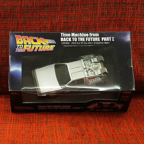 Time Machine (Delorean) 1/20 R/C from Back to the Future Part I new