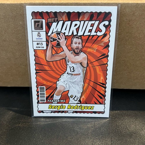 Panini Donruss Euroleague Net Marvels Sergio Rodriguez 2023-24 card like new