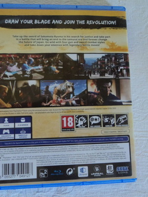Like a Dragon Ishin PS4 game used