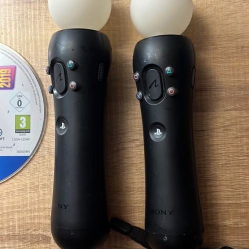 Just Dance 2019 game with 2 controllers