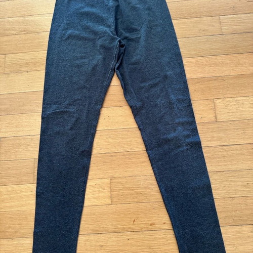 Hm leggings gray small used, cotton basic