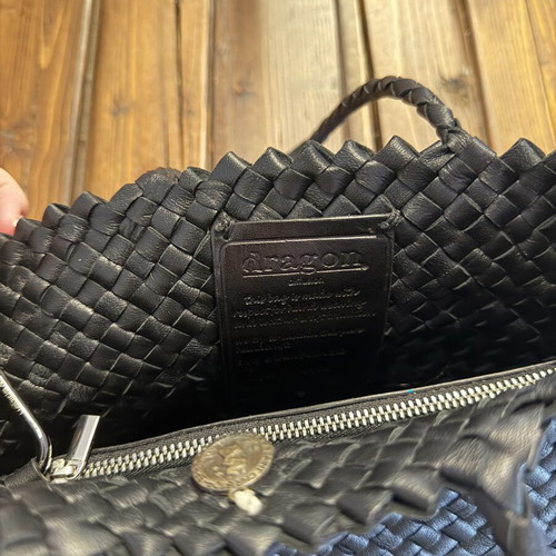 Dragon Diffusion black leather bag