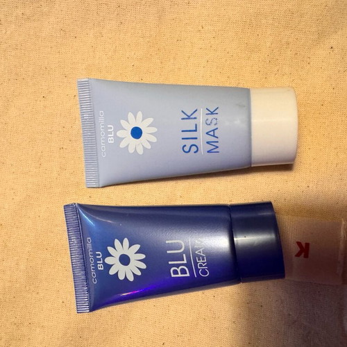 Campmilla BLU Cream & Silk Mask Travel Size 30 ml new