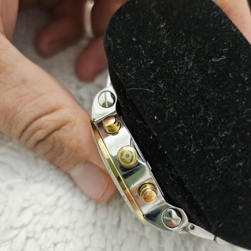 Akribos XXIV Diamond women's watch used, gold, stainless steel