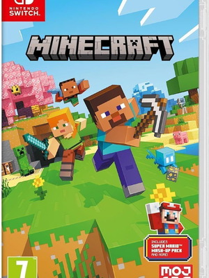 Minecraft Nintendo Switch game, factory sealed with Super Mario Mash-Up Pack