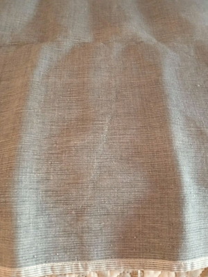 Grey table runner