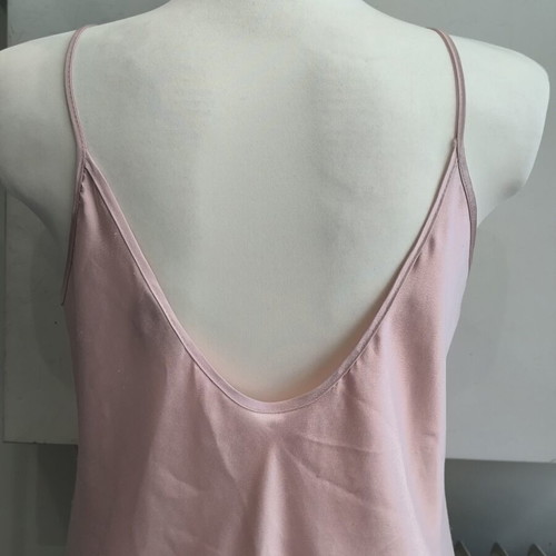 Satin nightgown L-XL used, soft pink