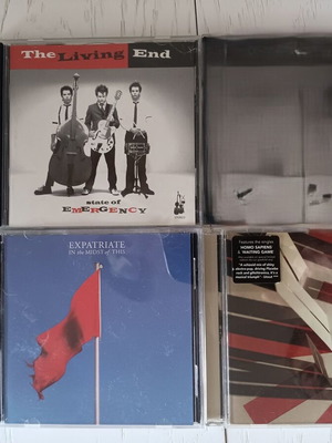 CDs The Living End, Cooper Temple Clause & Expatriate like new, rock