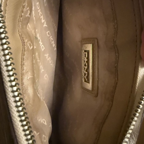 DNKY crossbody bag used, beige