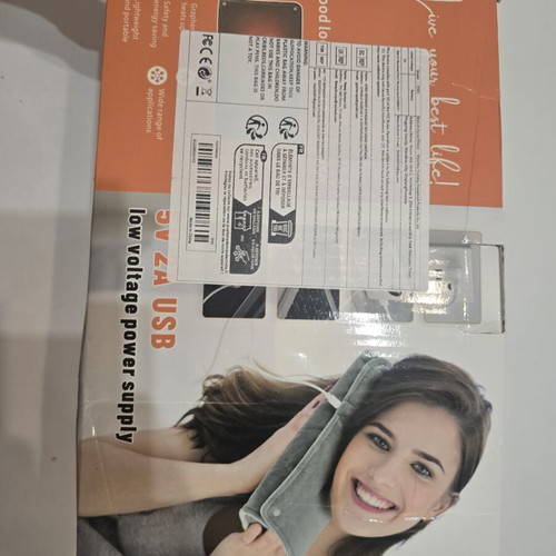 Electric USB Heating Pad with Graphene Technology, like new